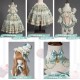 Classical Puppets Gateau de Antoinette Honey Layer Cake And Green Pea Corset Top and Skirt(Limited Pre-Order/2 Colours/Full Payment Without Shipping)